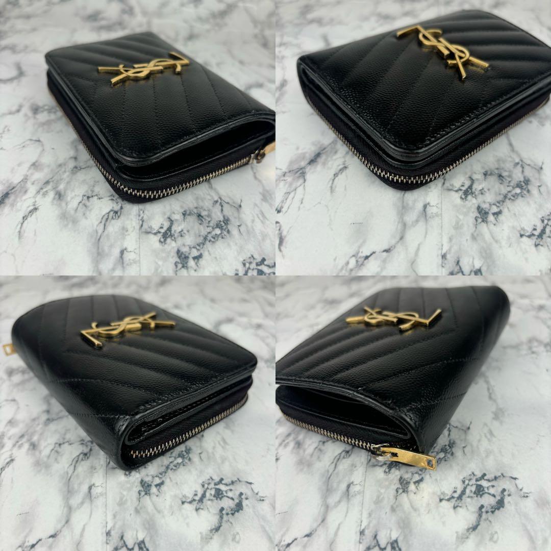 91 SAINT LAURENT サンローラン　二つ折り財布