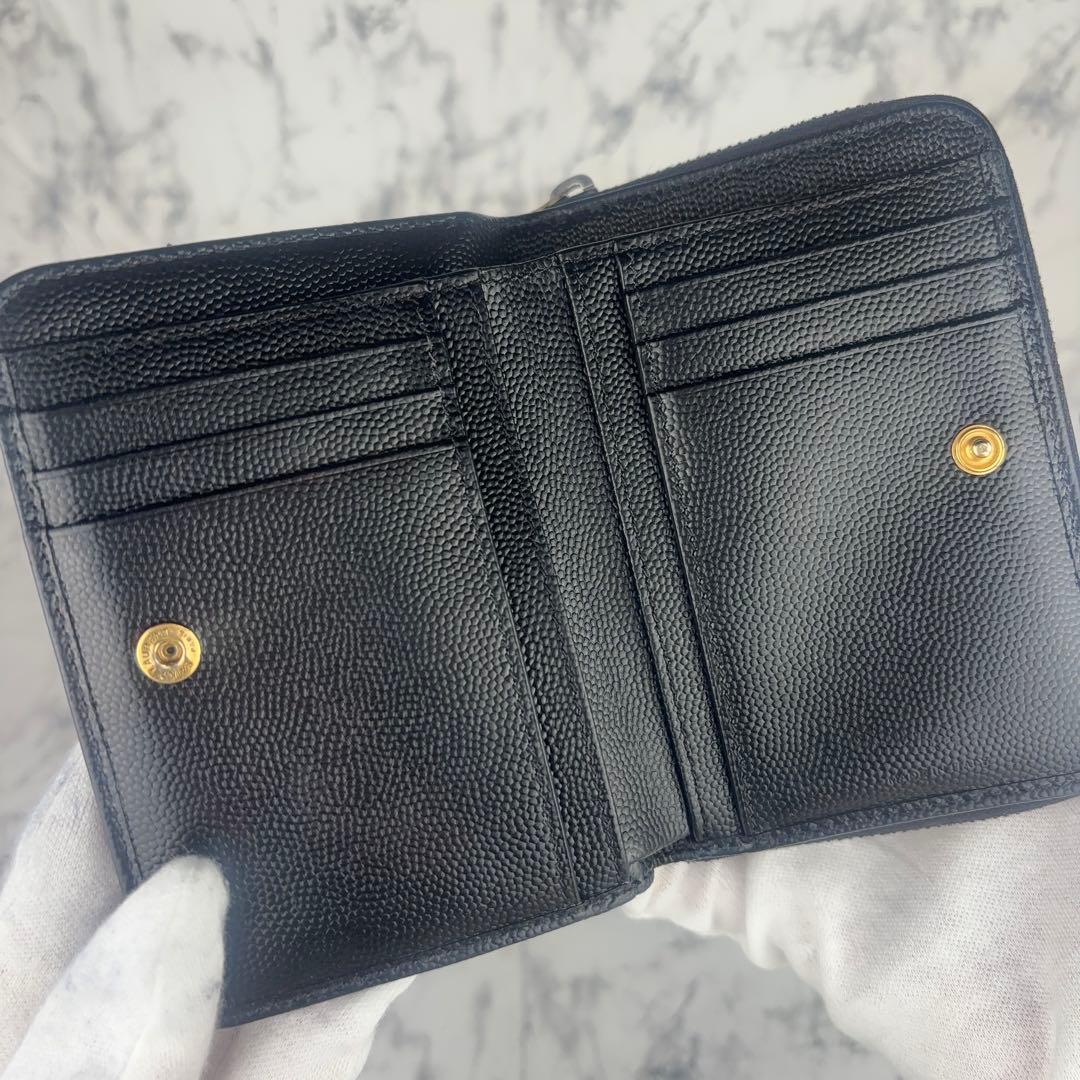 91 SAINT LAURENT サンローラン　二つ折り財布