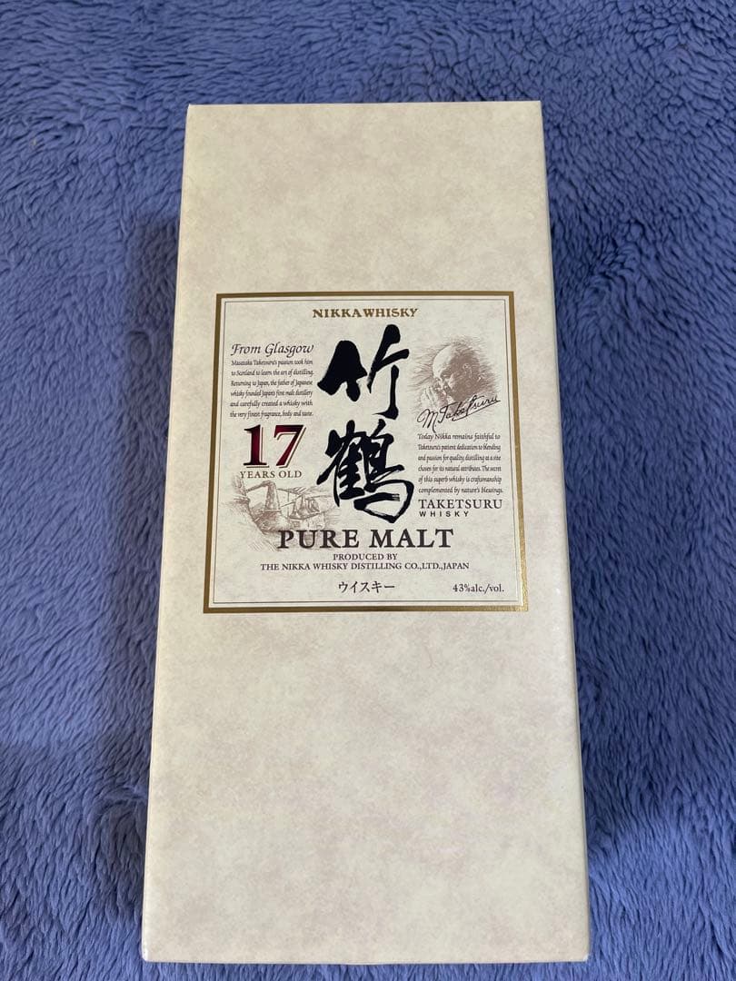 竹鶴 17年 ピュアモルト 700ml 未開栓