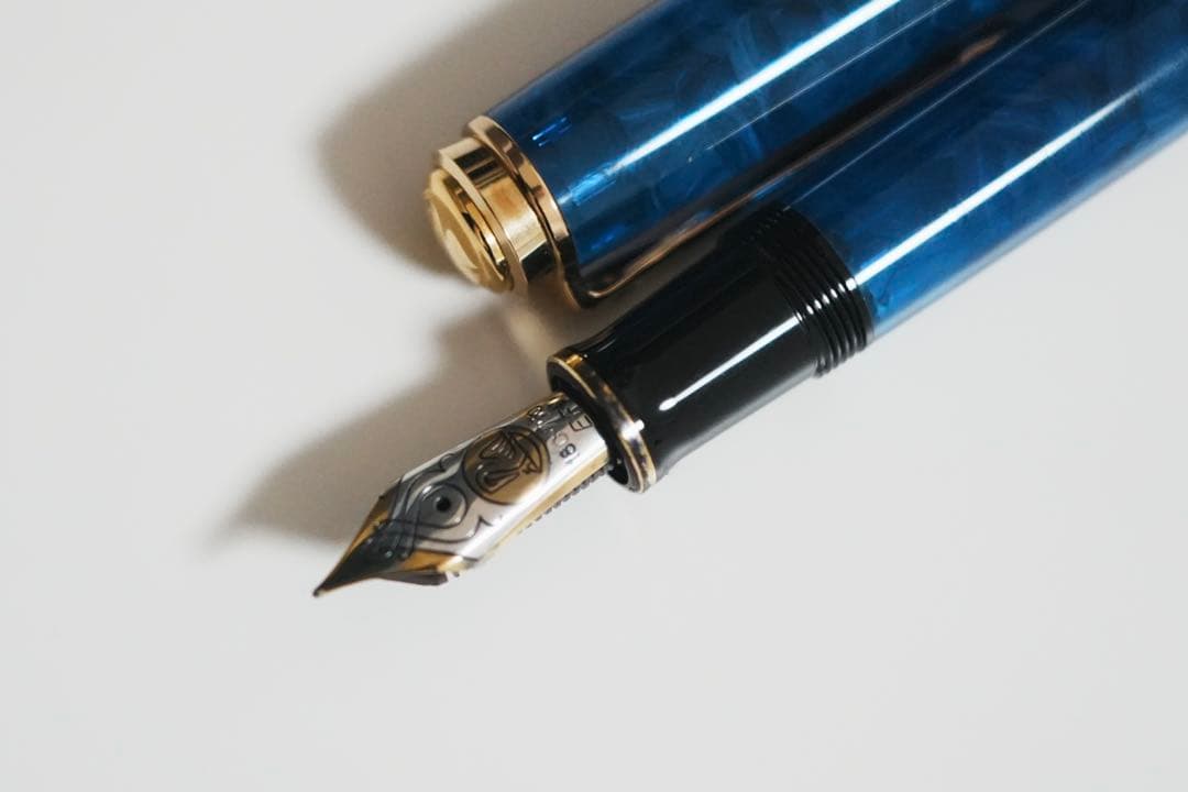 【極美品】ペリカン 特別生産品 スーべレーン　M800 ブルー・オー・ブルー