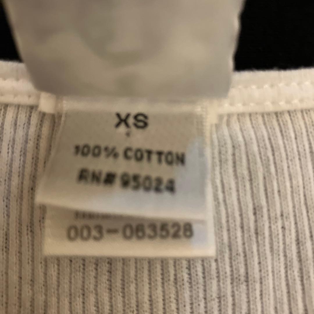 CHROME HEARTS リブ編みタンクトップ