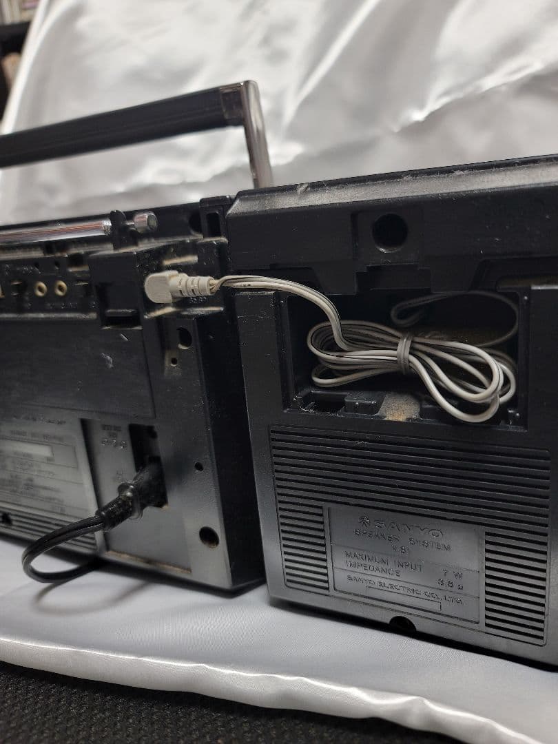SANYO VS1 ラジカセ 動作確認済み レトロ 小道具