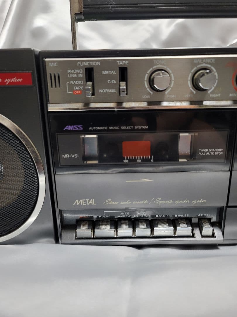 SANYO VS1 ラジカセ 動作確認済み レトロ 小道具