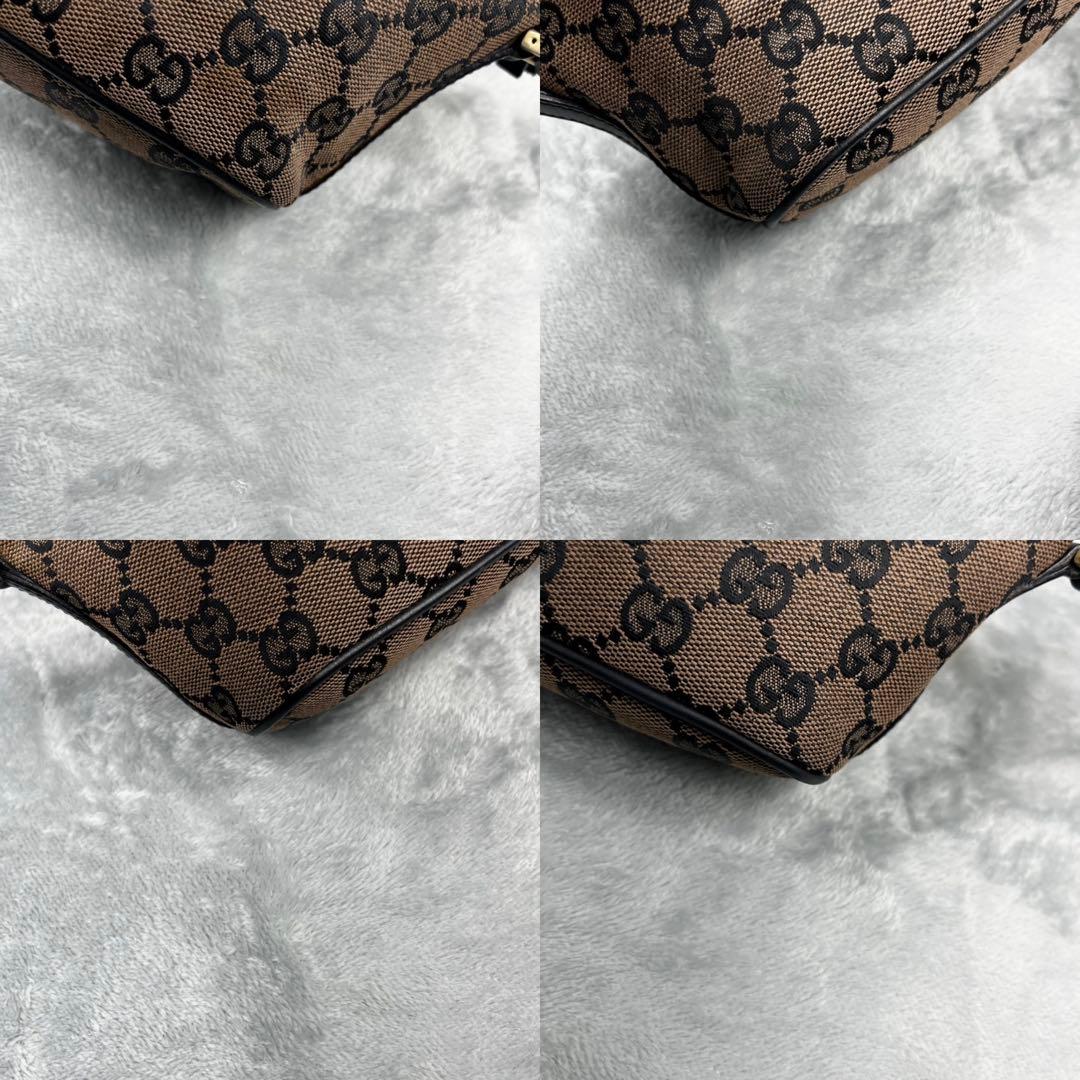 美品 Gucci グッチ アクセサリーポーチ GG ハンドバッグ