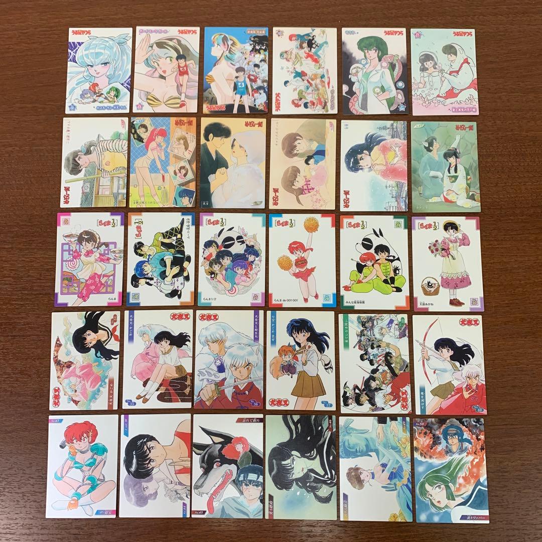 ❶　高橋留美子 るーみっくわーるどコレクション カード 30枚　※ばら売り不可