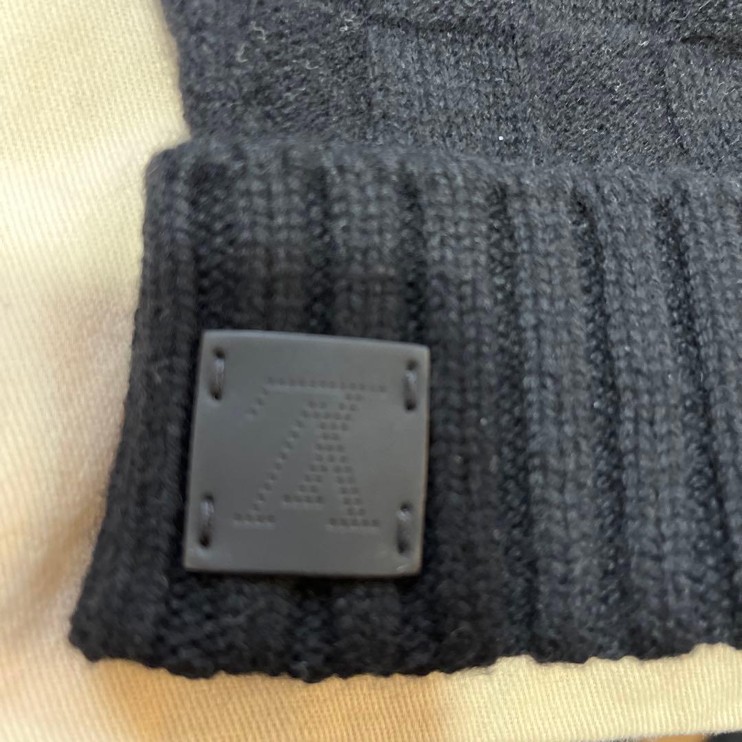 LUIS VUITTONカシミア手袋ブラック