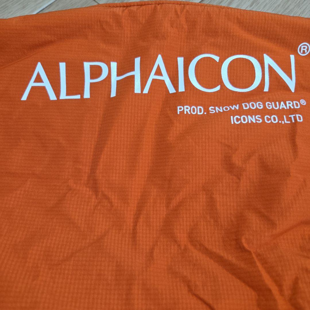 ALPHAICON アルファアイコン　スノードッグガード　オレンジ　1XL