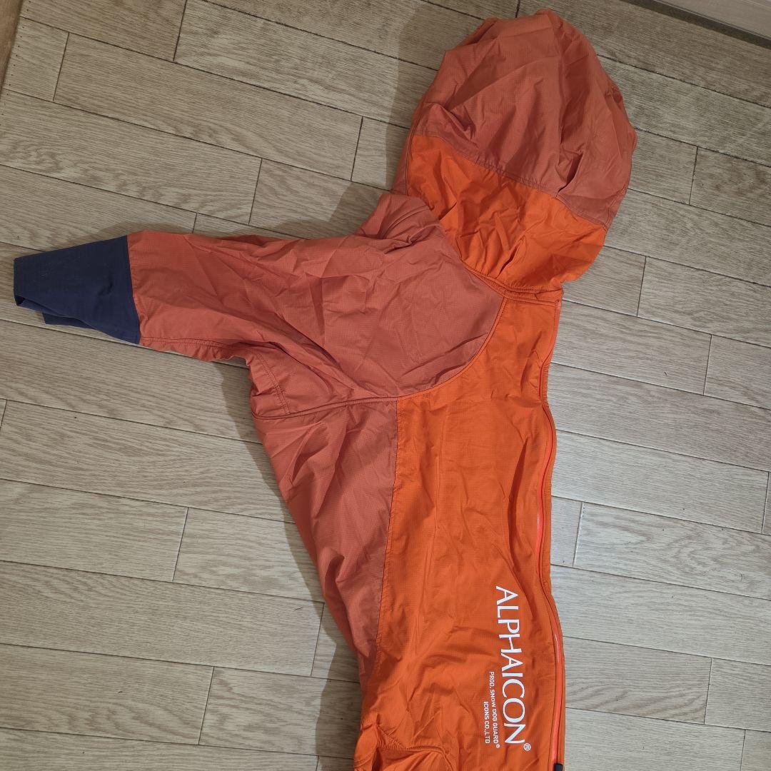 ALPHAICON アルファアイコン　スノードッグガード　オレンジ　1XL