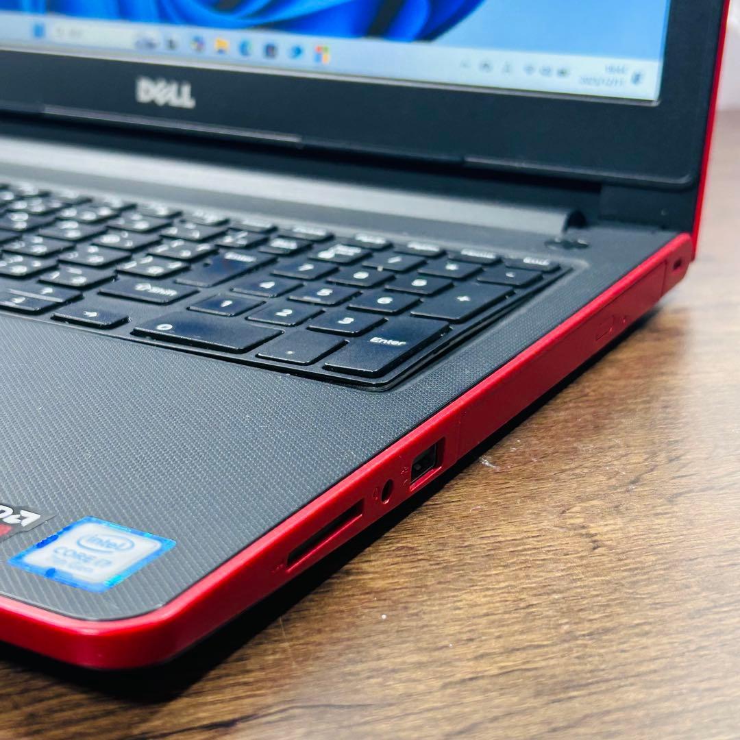 高性能i7 メモリ20GB/SSD512 Dellノートパソコン オフィス付き