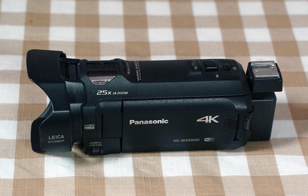 Panasonic HC-WX990M 4Kビデオカメラ