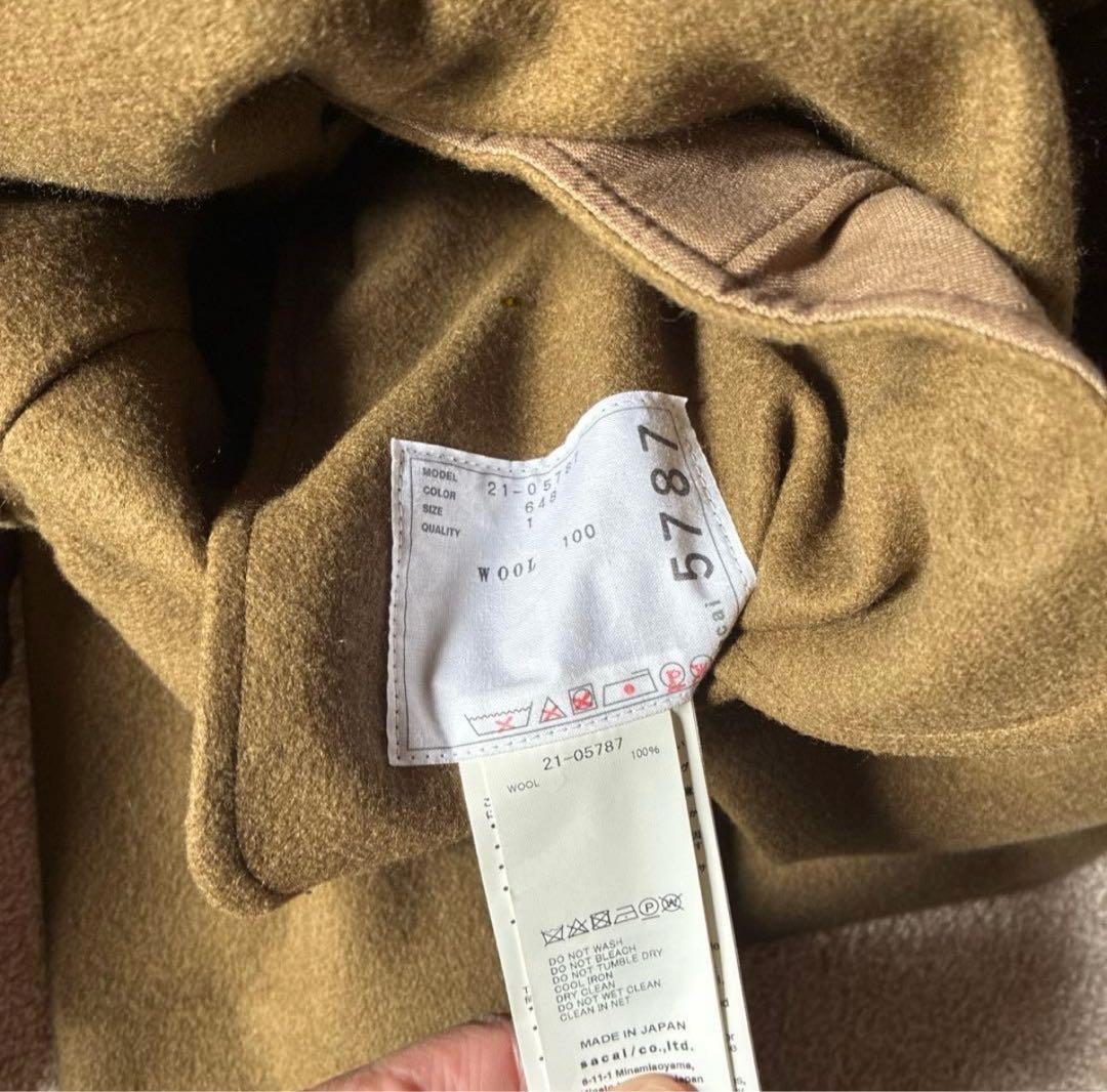 【専用】sacai ウールメルトンスカート サイズ1