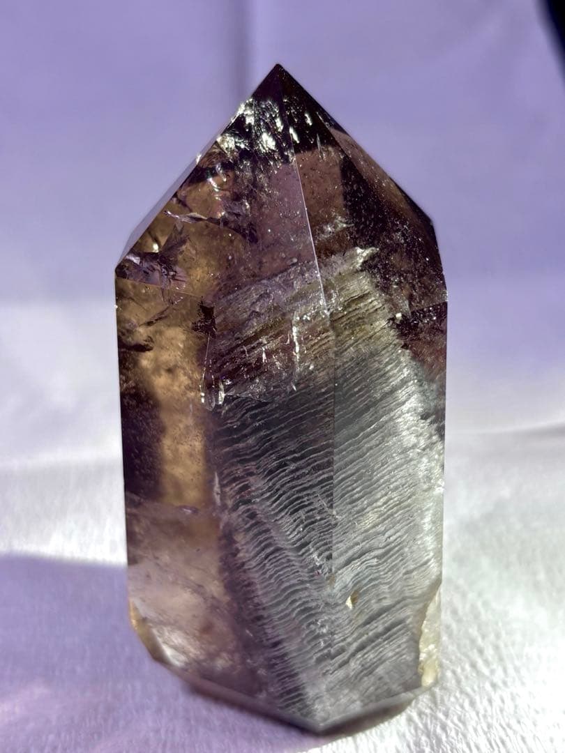 【超希少】千層龍神ガーデンクォーツ スモーキークォーツ ポイント 魔除け
