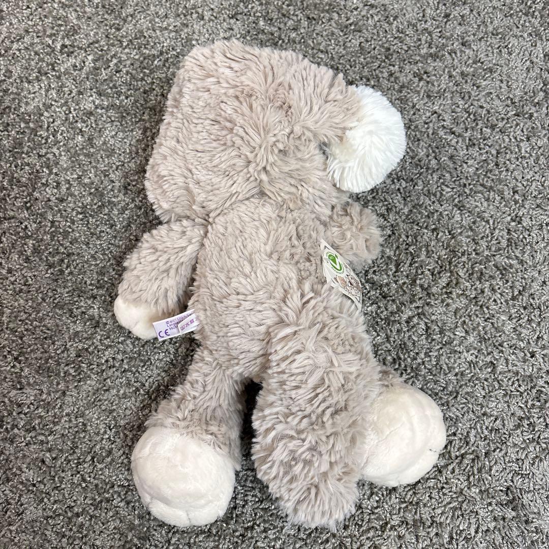 【レア】nici 35cm スノーキャット グレー ぬいぐるみ