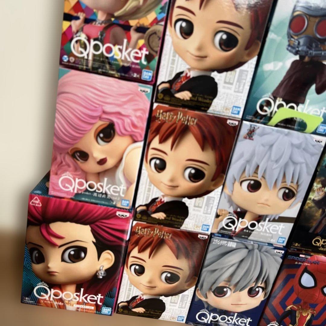 Qposket スパイダーマンほかフィギュア 18体セット