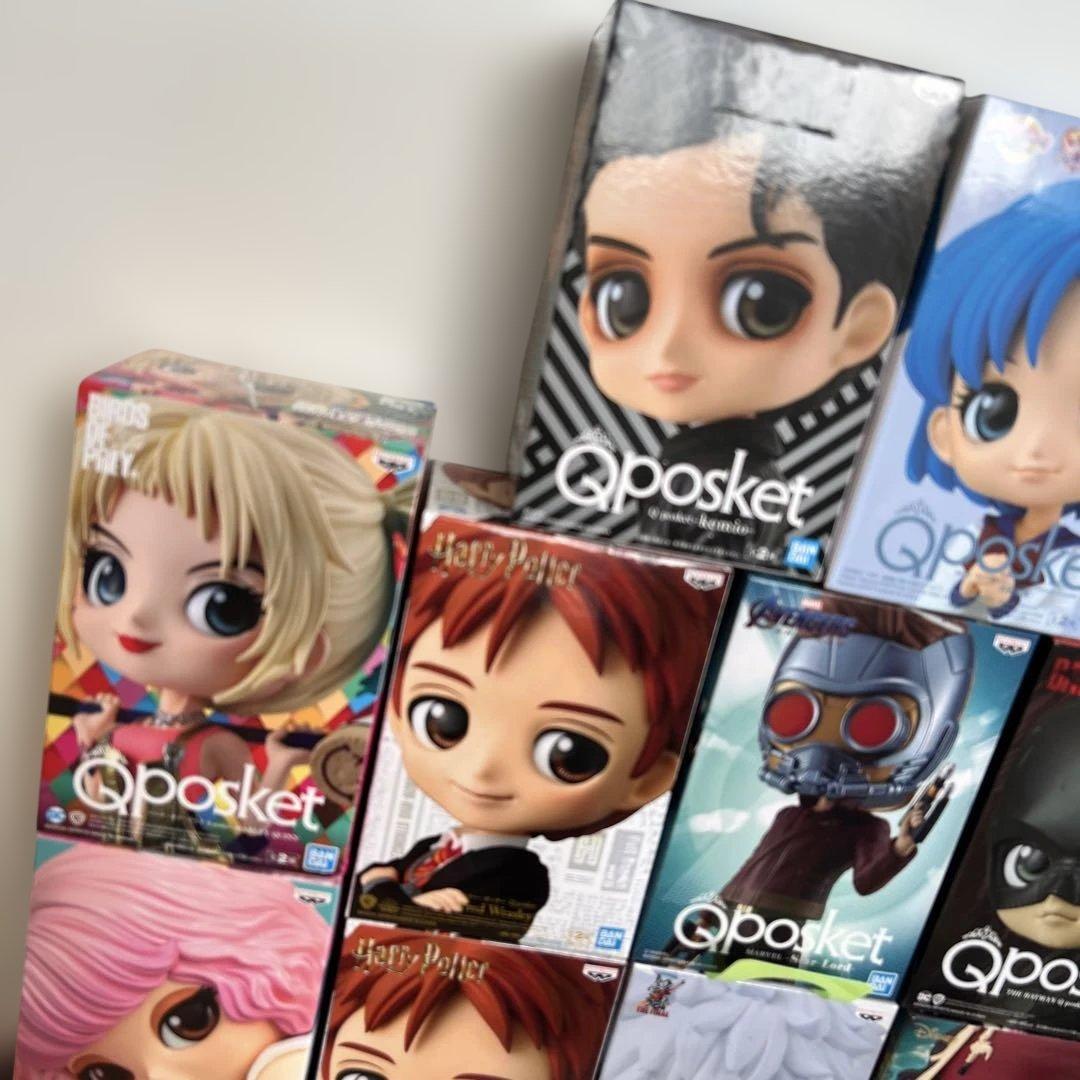 Qposket スパイダーマンほかフィギュア 18体セット