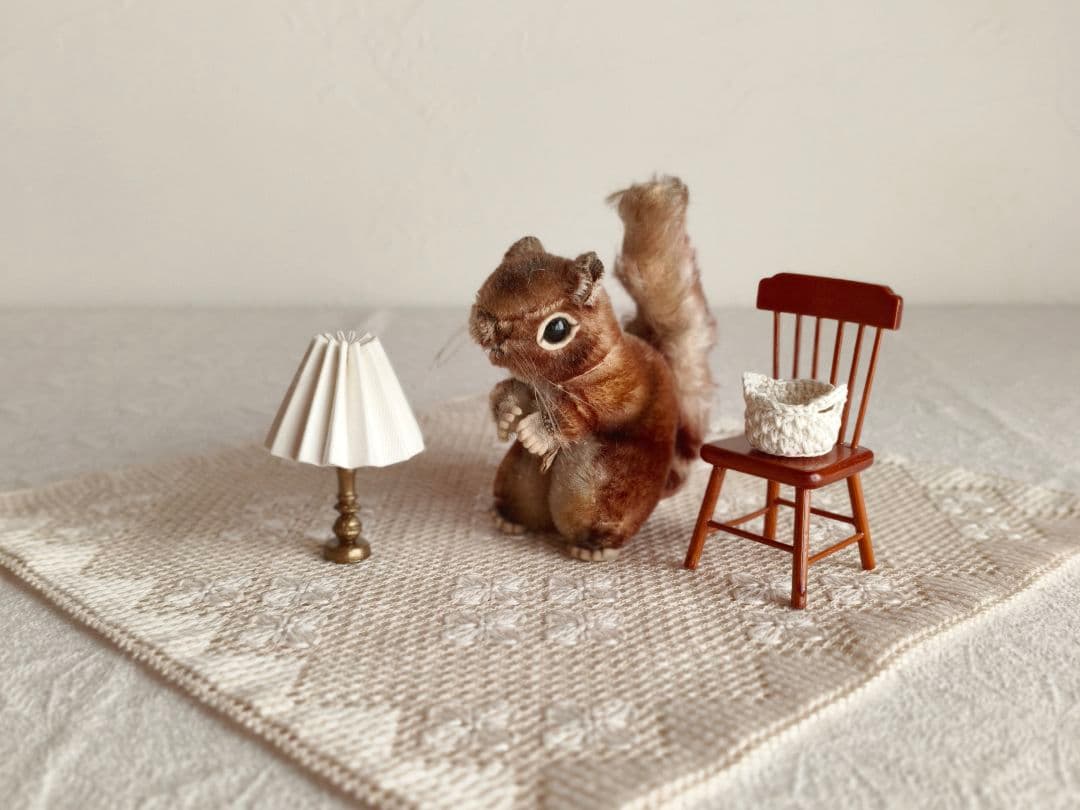 【ひまわりさま】vintage ♡ フランスに憧れている リスちゃん