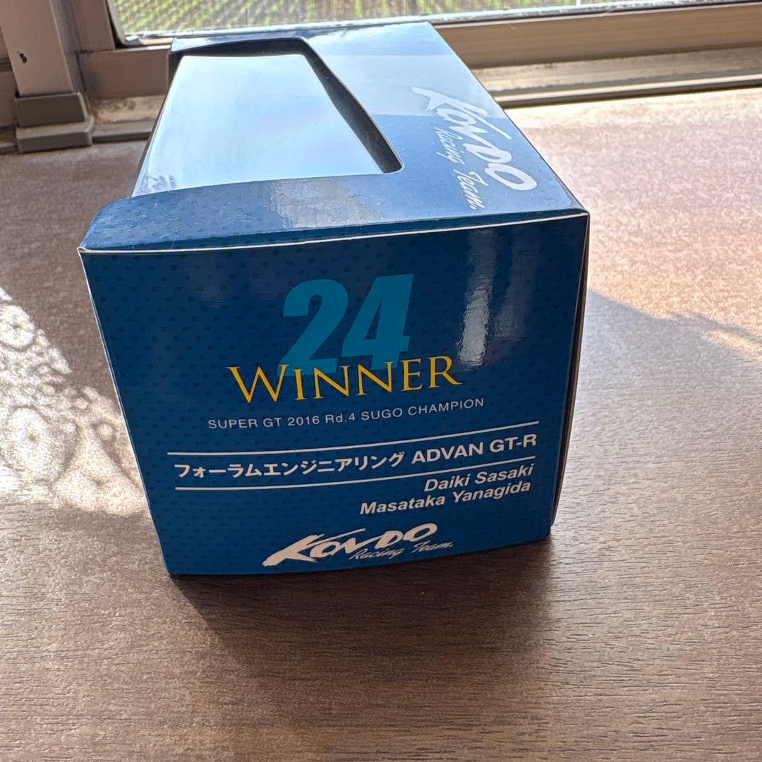 ミニカー #24 KONDO superGT 2016Rd.4 SUGOchampion