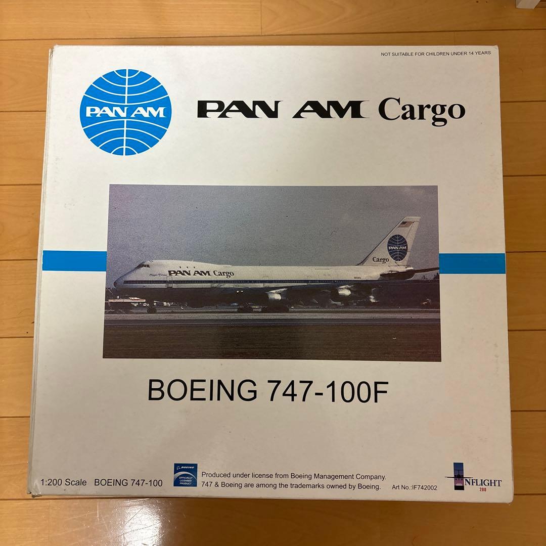 最終価格PAN AM BOEING 747-100F 1/200