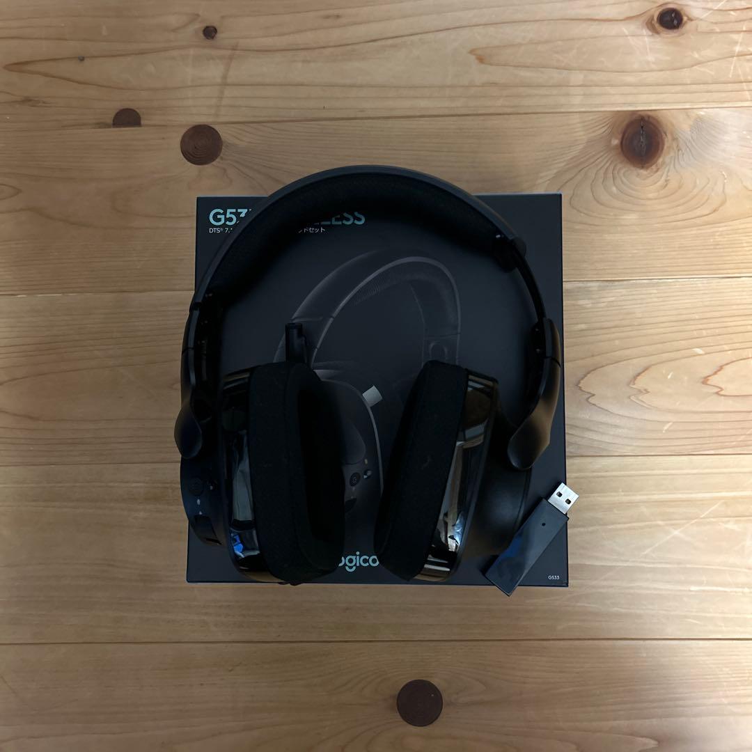 ヘッドホン logicool g533 WIRELESS