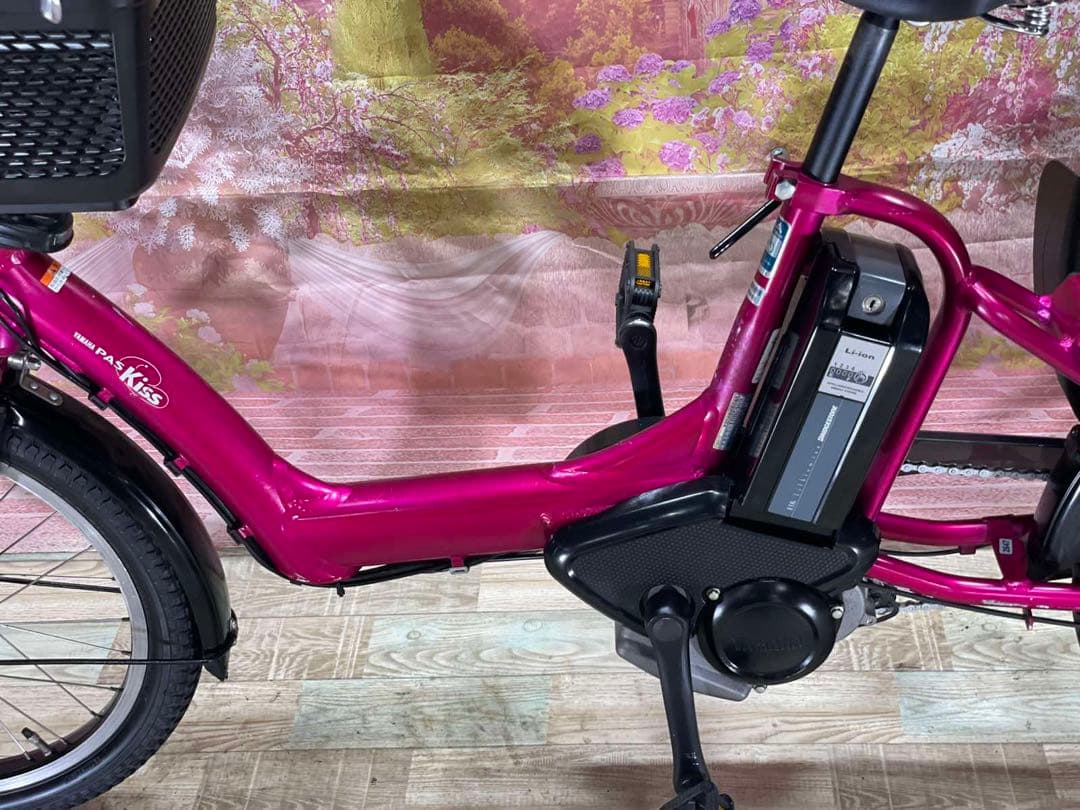 K2647 電動自転車ヤマハ パスキス 子供乗せ 20インチ 送料無料