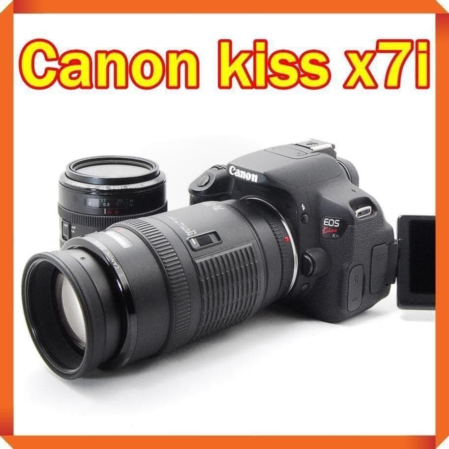 少シャッター数 Canon kiss x7i ダブルレンズセット 画面反転機能
