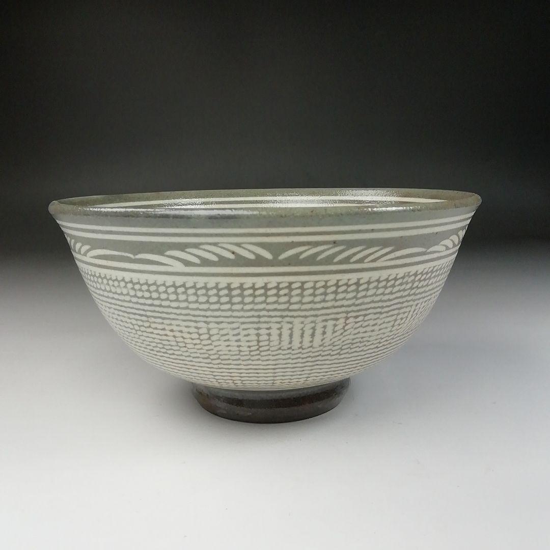 Ｔ９８　茶碗　『三島　茶碗』『瑞昌陶房窯』『柳昌坤 作』　共箱　抹茶碗　茶道具