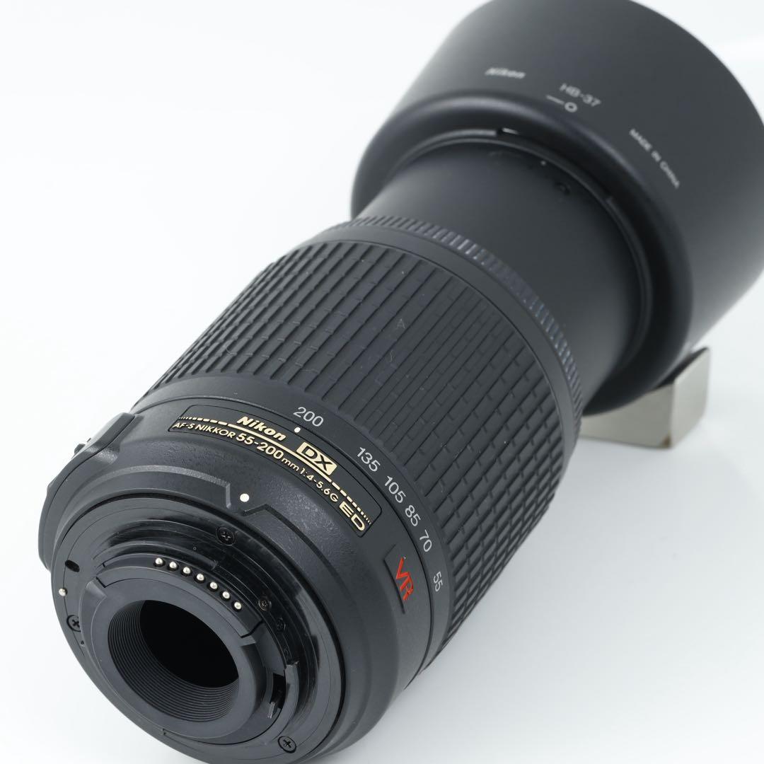 147 ★ ニコン用 NIKON用 望遠レンズ AF-S55-200VR