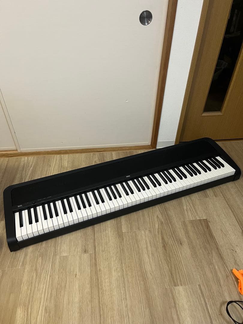 KORG B2N 電子ピアノ88鍵　ペダル　譜面台