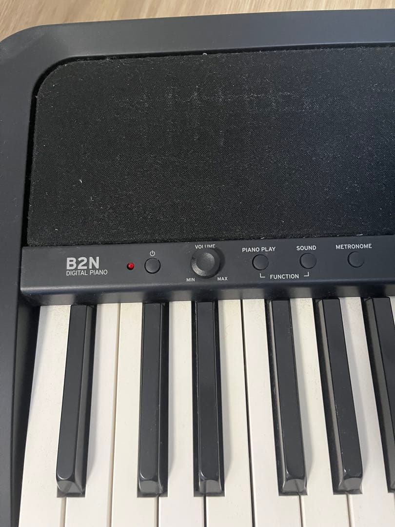KORG B2N 電子ピアノ88鍵　ペダル　譜面台