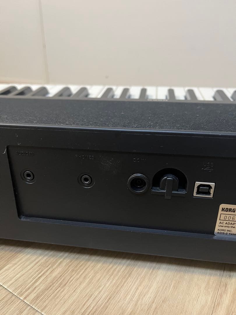 KORG B2N 電子ピアノ88鍵　ペダル　譜面台