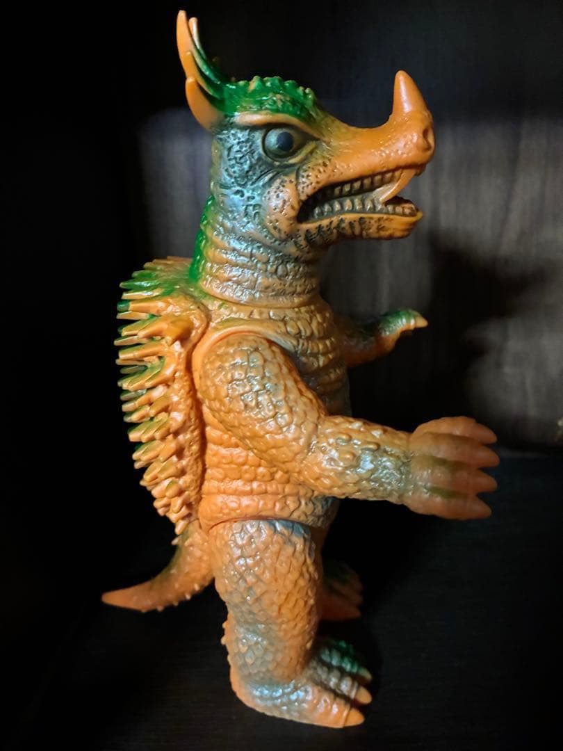 当時物　ブルマァク　アンギラス　ソフビ　ゴジラ　怪獣　マルサン