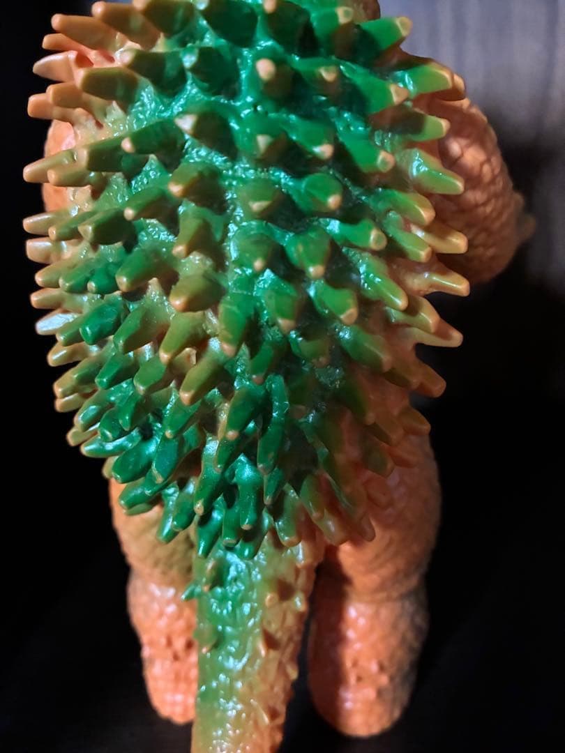 当時物　ブルマァク　アンギラス　ソフビ　ゴジラ　怪獣　マルサン