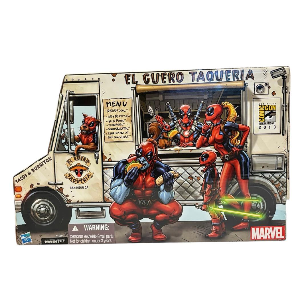 コミコン限定 デッドプール コープス 3.75インチ フィギュア セット