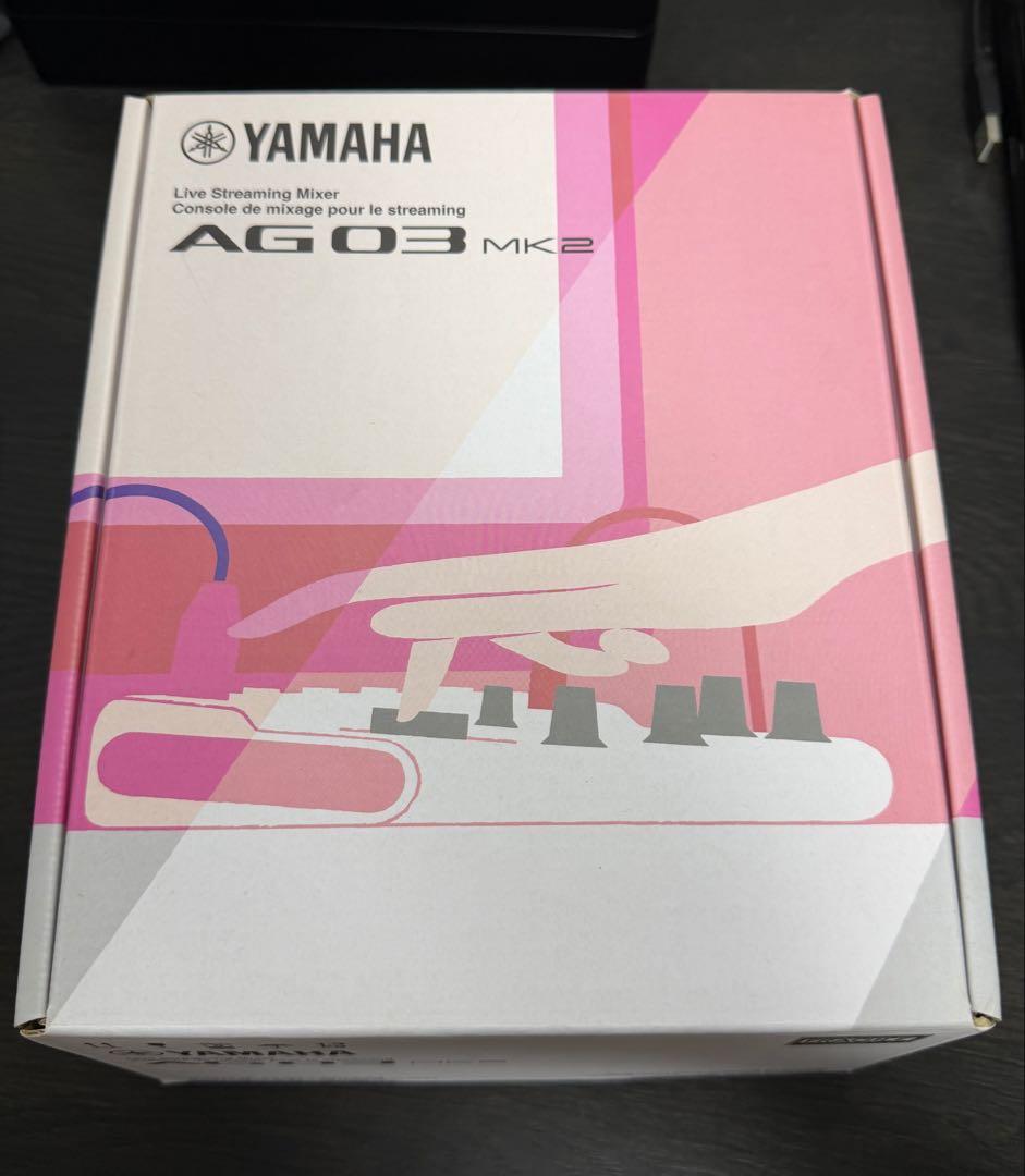 YAMAHA AG03 MK2 ストリーミングミキサー