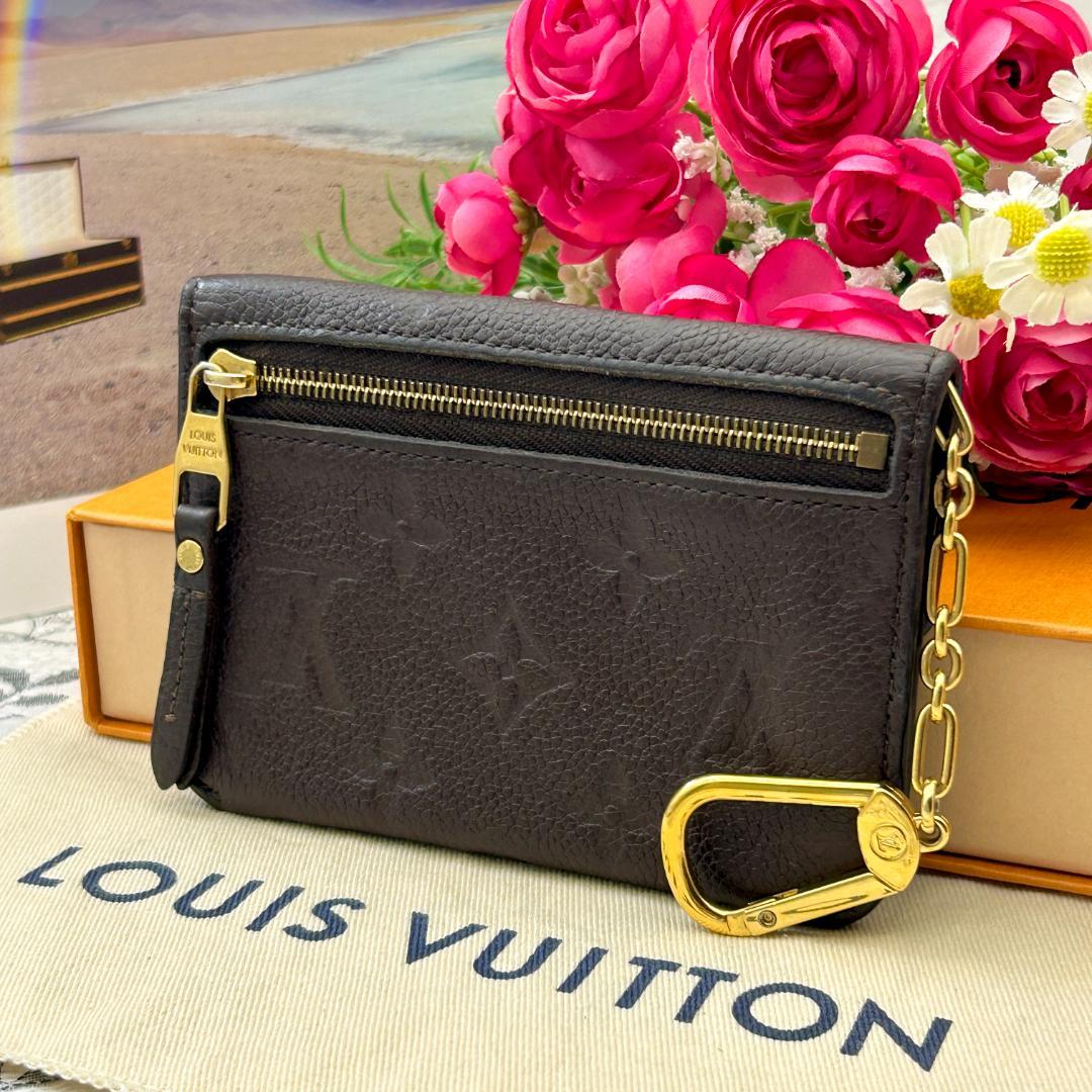 ★極美品★　ルイヴィトン　アンプラント　ポシェットクレ　ブラウン