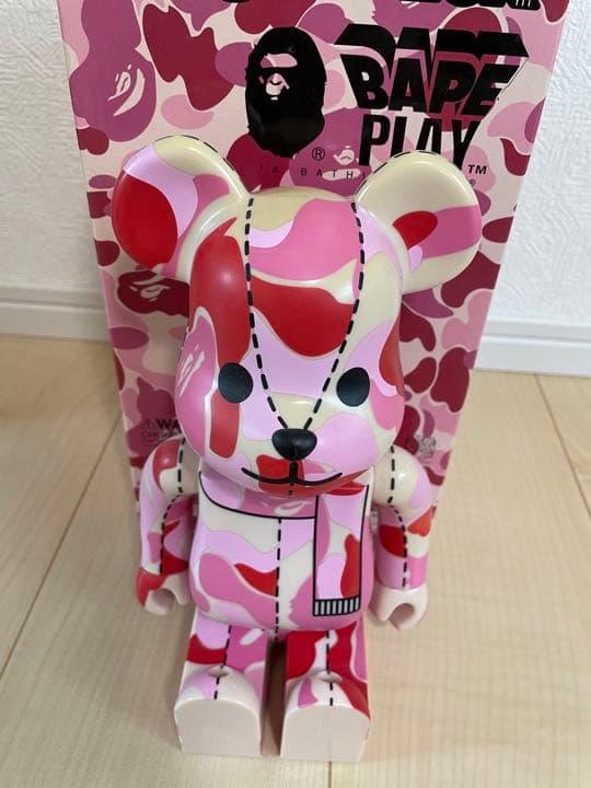BAPE PLAY APE エイプ ベアブリック 400%