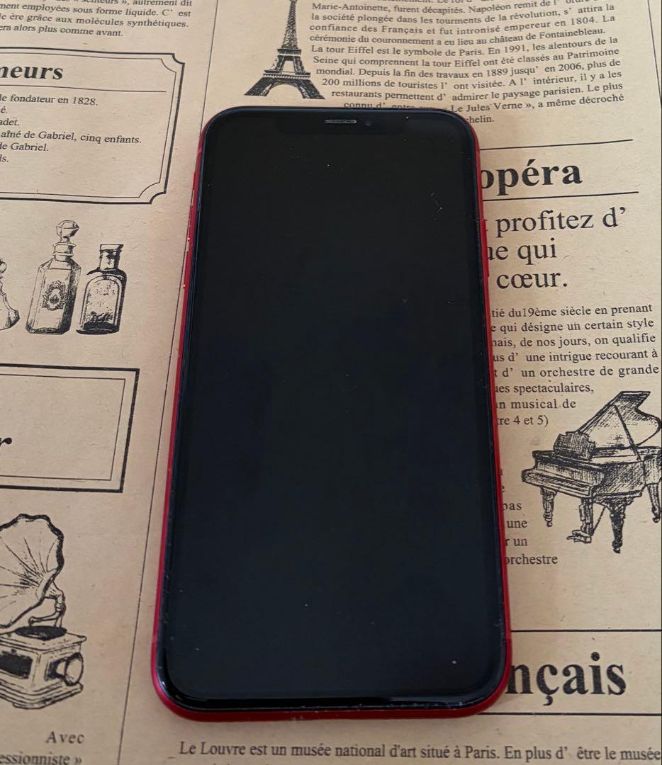 【わか】Apple iPhone XR RED