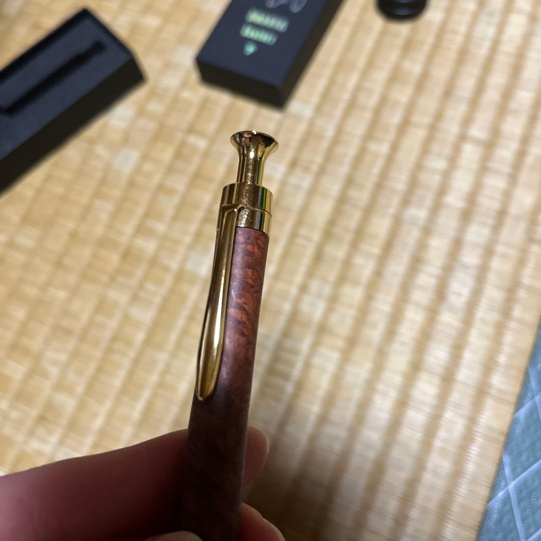 Rai　こぶた工房　シャーペン　極上+花梨瘤