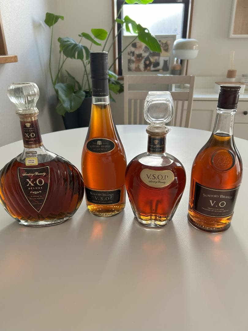 サントリーV.S.O.P 他ブランデー 4本