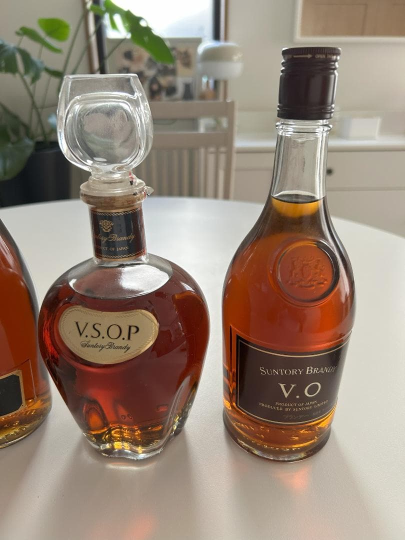 サントリーV.S.O.P 他ブランデー 4本