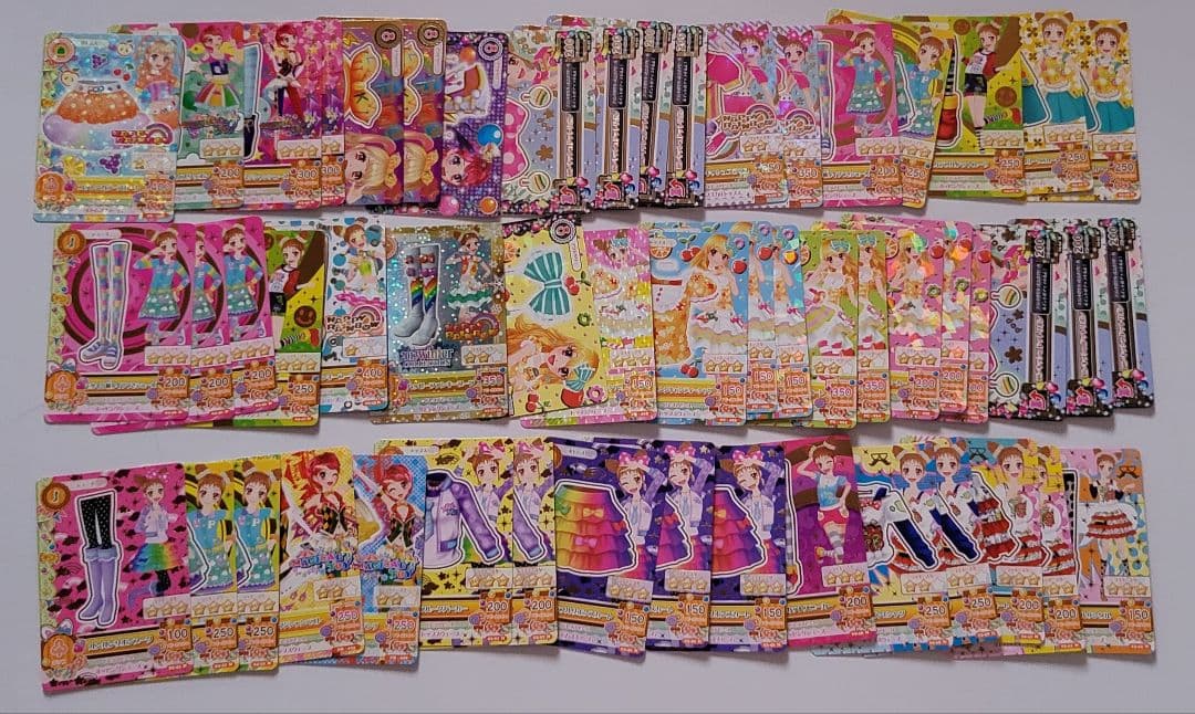 【166枚セット】プレミアム レア含む アイカツカード 初期 まとめ売り