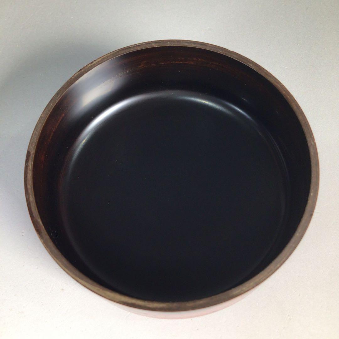 Ｎ６３９　棗　『塗師　岡本陽斎作』『玄々斎好』『曙棗』　共箱　茶道具