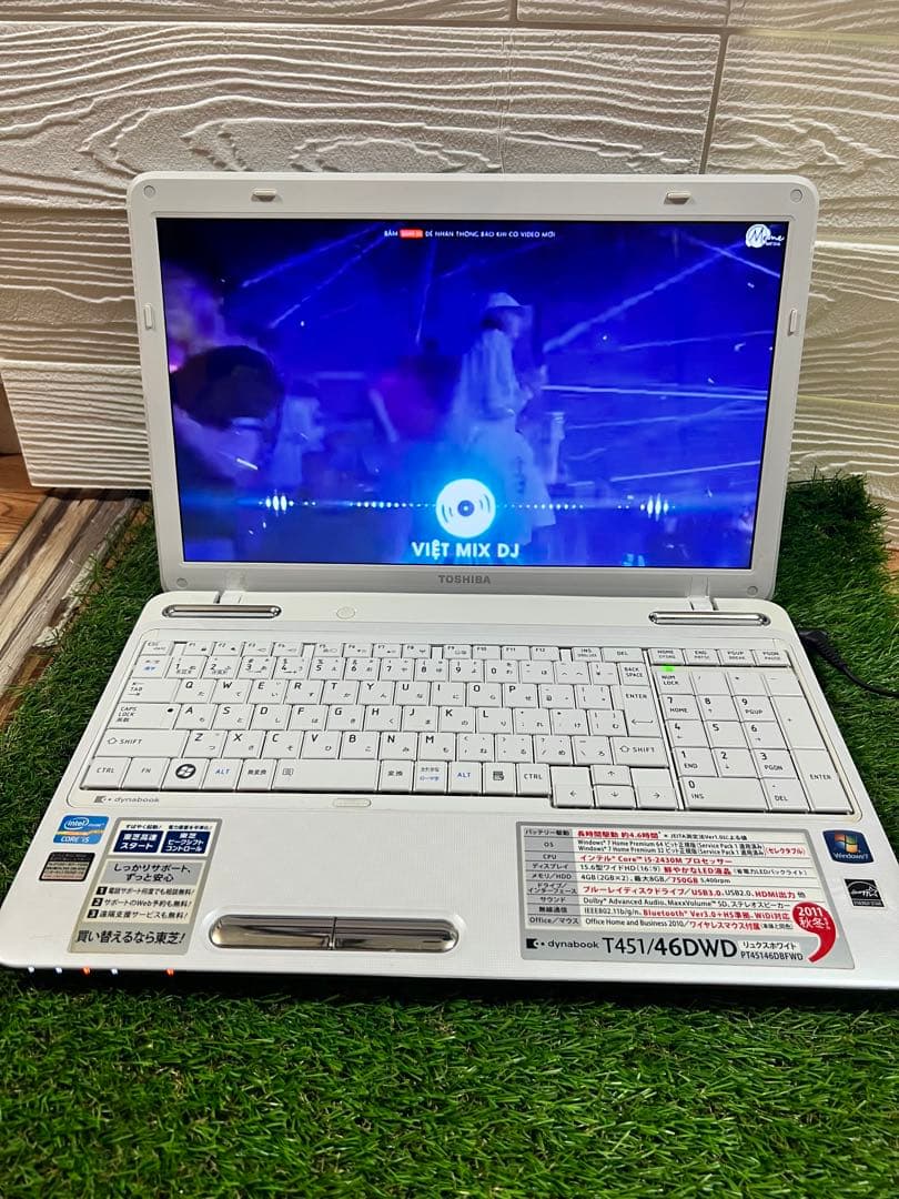 その他ノートPC本体 TOSHIBA dynabook T451/46DWD core i5