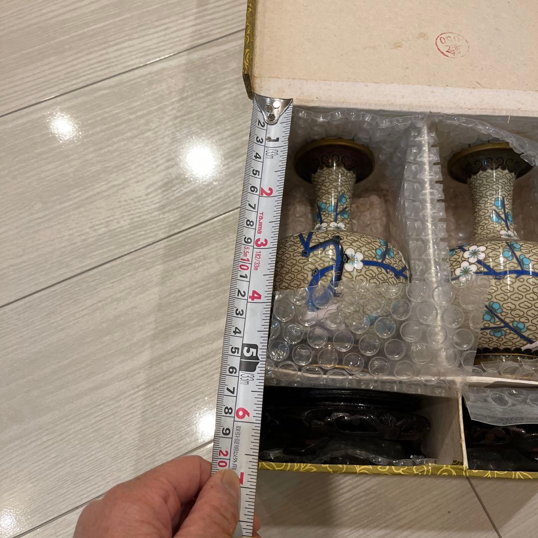 中国古美術　骨董品　景泰藍　七宝焼