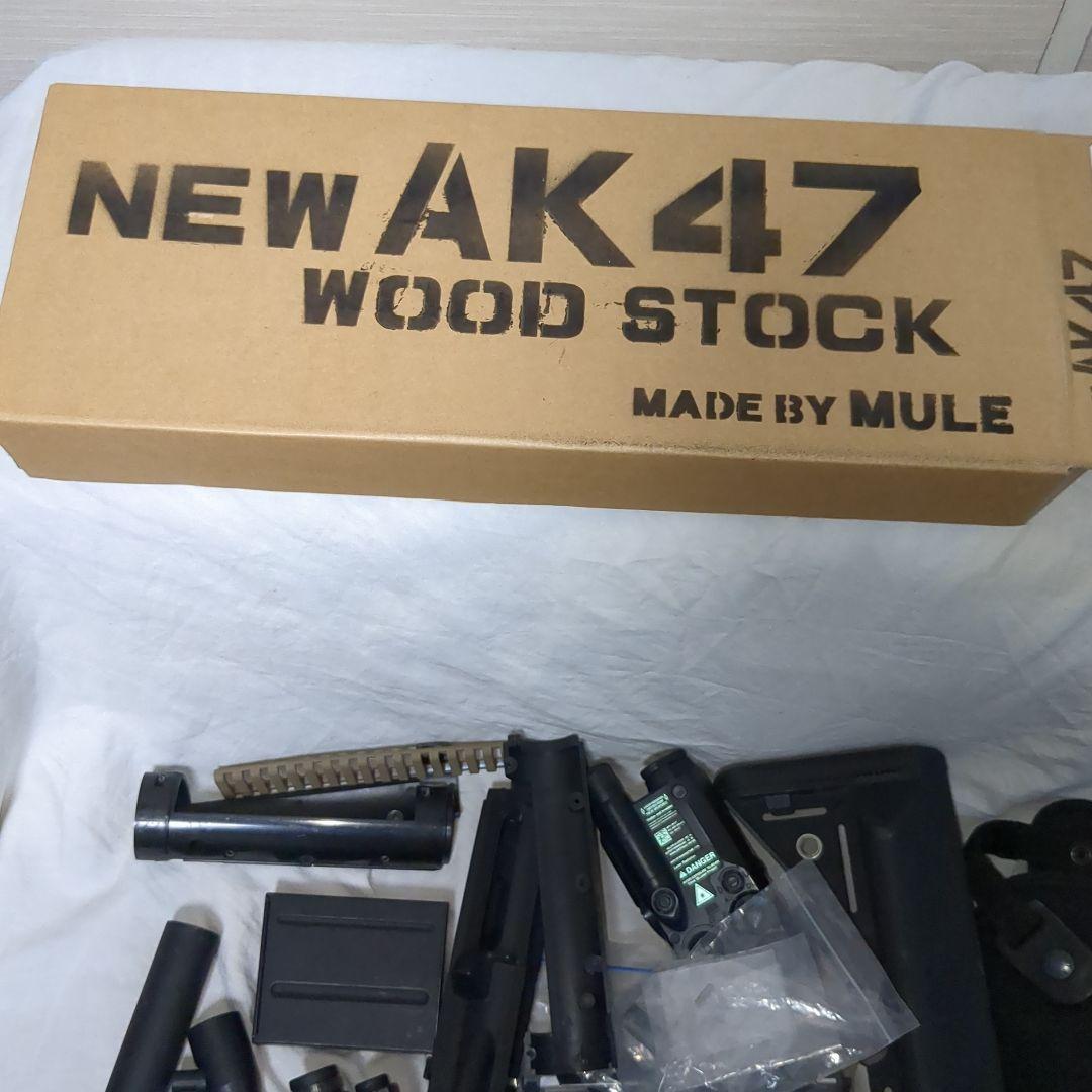 1000円オークション　ジャンクエアガンパーツまとめてセット　ミリタリー