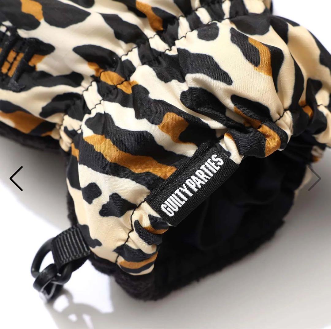 wackomaria nanga レオパード柄 ダウン グローブ