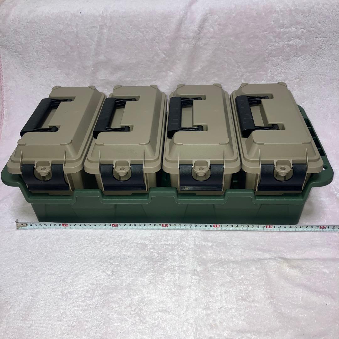 MTM 樹脂製 アモカン 弾薬ケース 4個セット