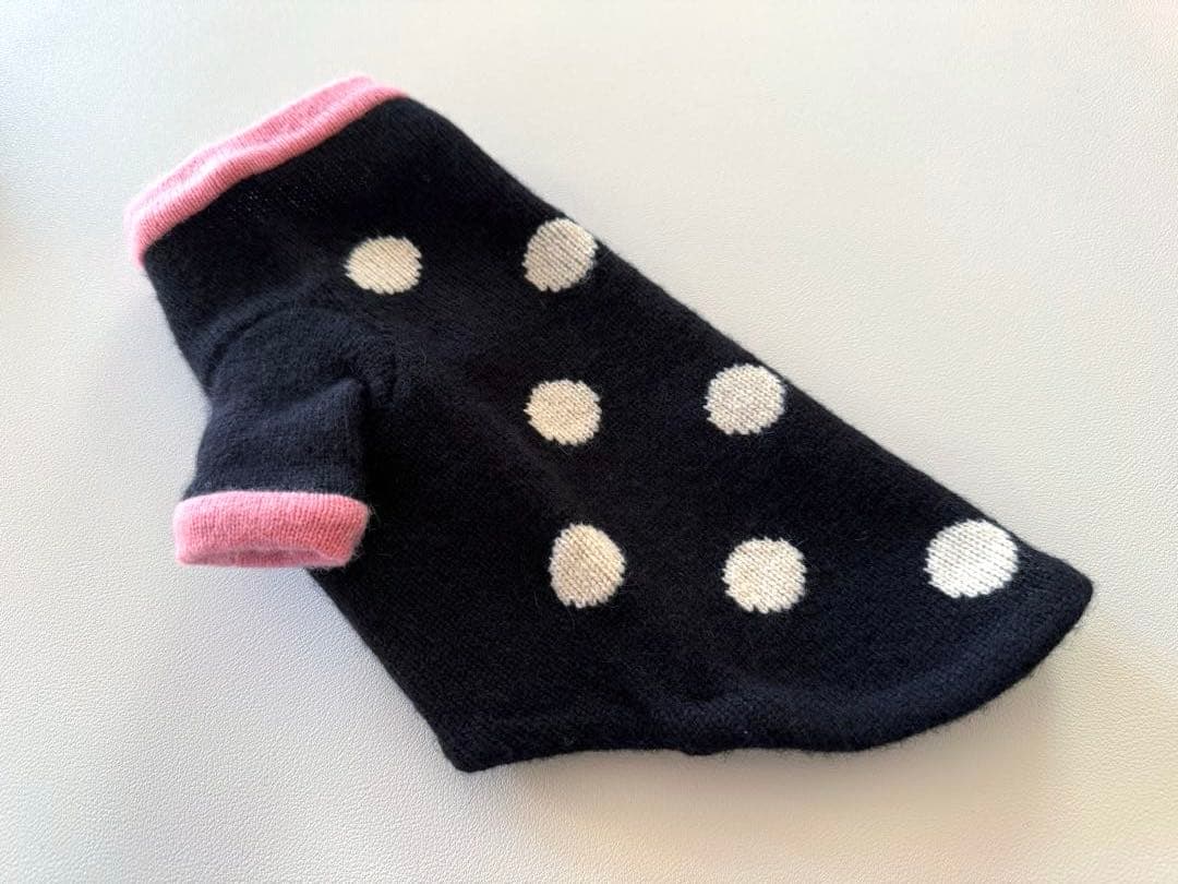 【ほぼ未使用】フィフィ&ロメオ カシミヤ100% ニット＋ボレロセット 黒 SS