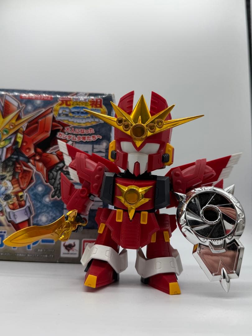 元祖SDガンダム　機甲神エルガイヤー　影機甲神カオスガイヤーセット