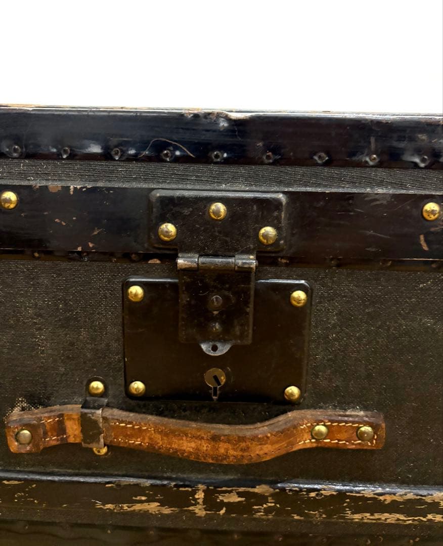 ヴィンテージトランク　1900年代スイス陸軍　輸入家具